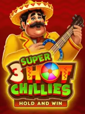 Super 3 Hot Chillies Hold and Win slot at Olympia Casino
